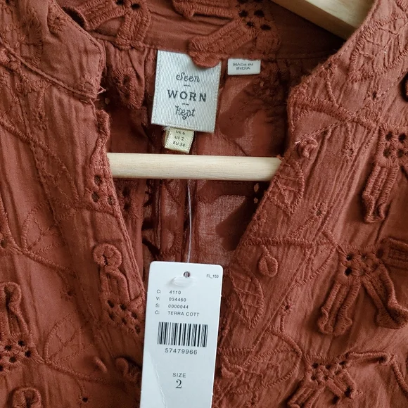 Anthropologie Kathryn Blouse Top - Picture 2 of 9